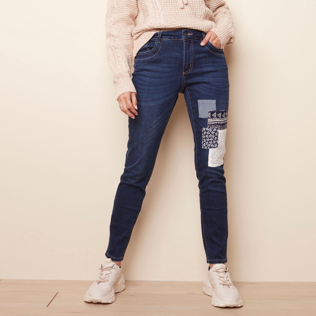 Indie Patchwork Jean