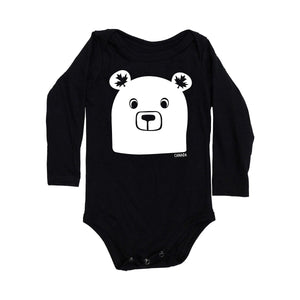 Canada Bear Long Sleeve Onesie