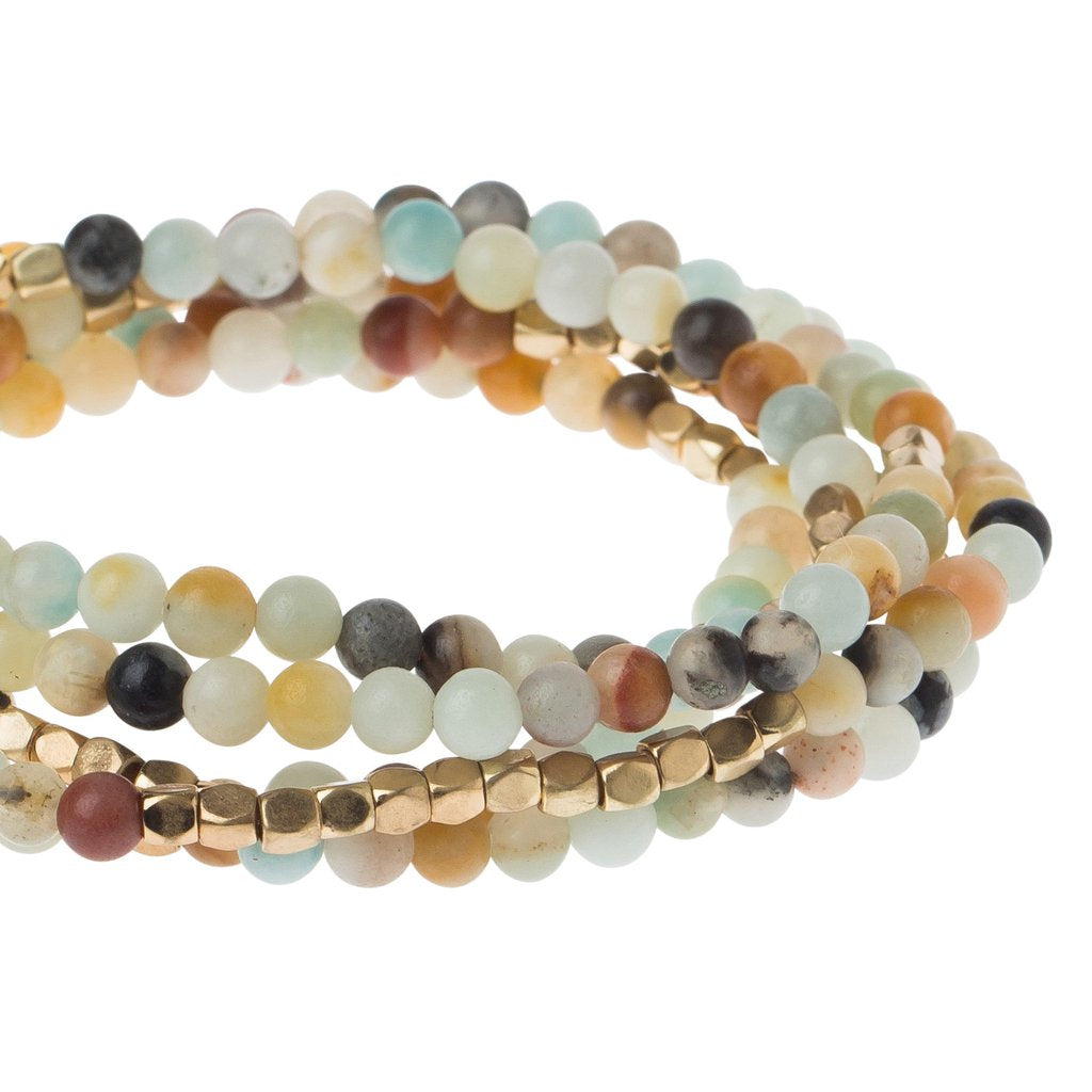 Amazonite Wrap Bracelet/Necklace